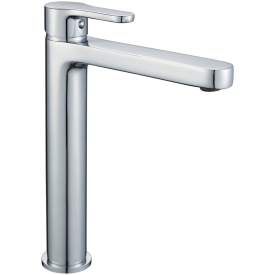 Смеситель латунный для раковины Lidz Astra 001FH высокий (k35) LDAST001FHCRM48090 Chrome