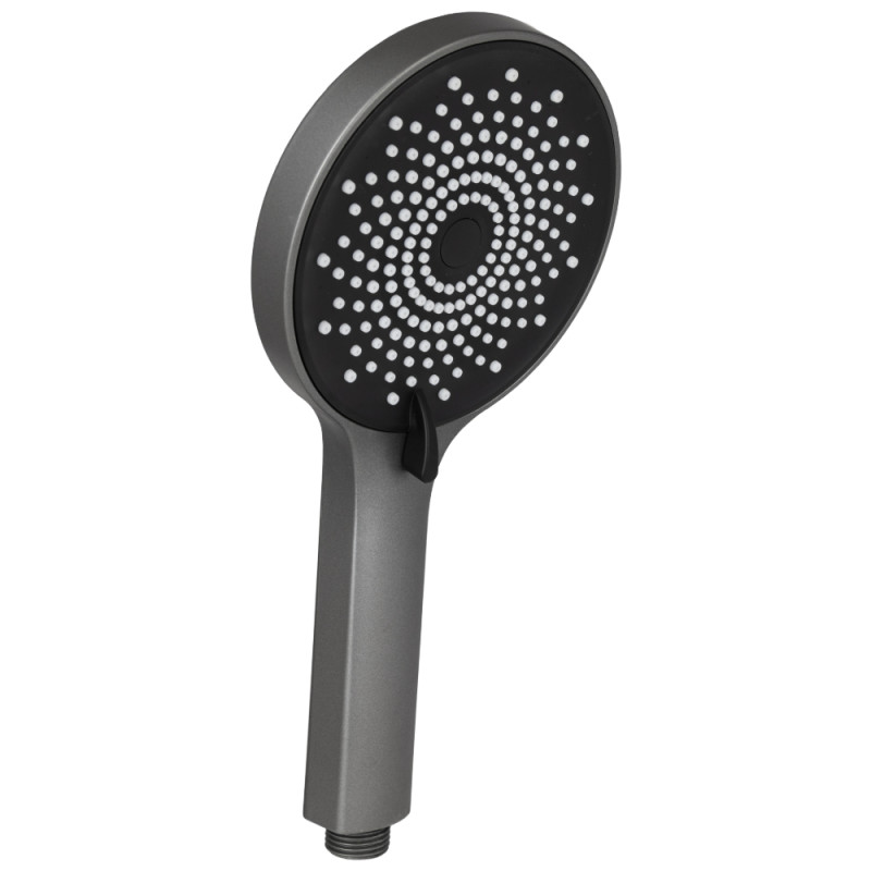 Лійка для ручного душу Lidz Niagara 32 120 мм округла LDNIA32GRP48536 Graphite