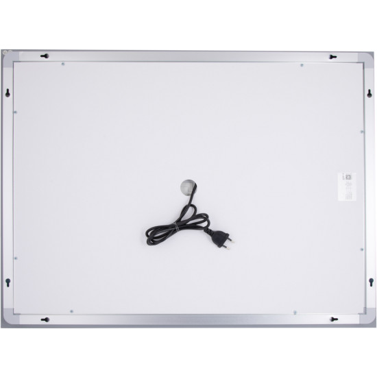 Дзеркало Qtap Cardinal 600х800 з LED-підсвічуванням Touch, з антизапотіванням, з димером, рег. темп. кольору (3000-6500K) QT0478C6080