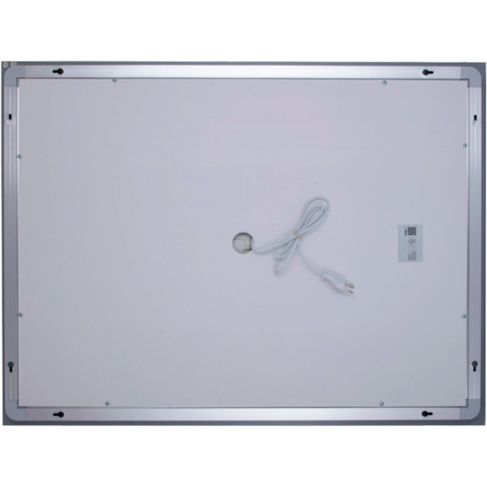 Дзеркало Lidz Kubis 800х600 з LED-підсвічуванням Touch, з антизапотіванням, з димером, рег. яскравості LD78LF9047400