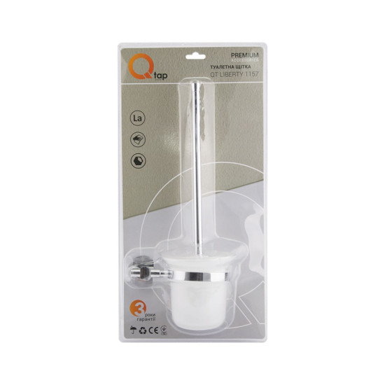 Ёршик подвесной Qtap Liberty QTLIBCRM1157 Chrome