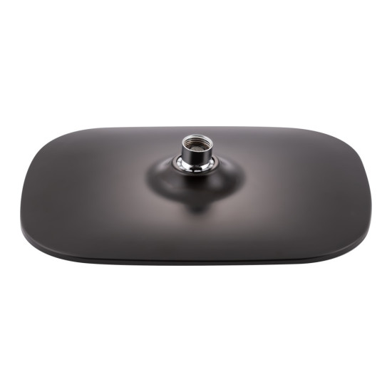 Набор 2в1 Qtap Grand на три потребителя (с изливом) QTGRABCR1004 Chrome/Black + Qtap Grand QTGRABCR001F Chrome/Black
