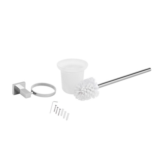 Ёршик подвесной Qtap Crow QTST3101103C Chrome (Štětka)