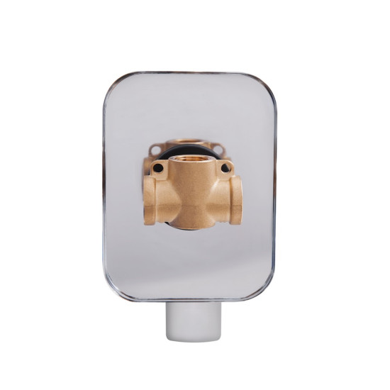 Смеситель для душа Qtap Vlasta скрытого монтажа QTVLA6228102NC Chrome