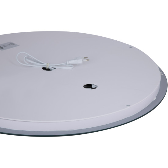 Зеркало Lidz Aria R600 с LED-подсветкой Touch, с антизапотеванием, с диммером, рег. яркости LD78LR600