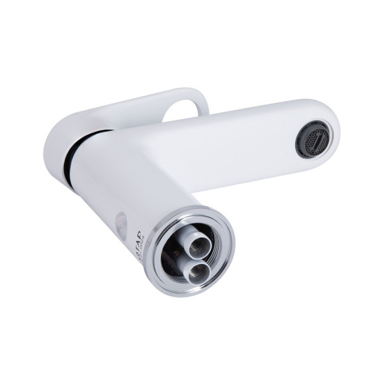 Смеситель для раковины Qtap Jay QTJAY270CRW45551 Chrome/White