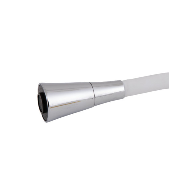 Смеситель для кухни Lidz Tani 008F3 с гибким изливом (k40) LDTAN008F3WCR37037 White / Chrome