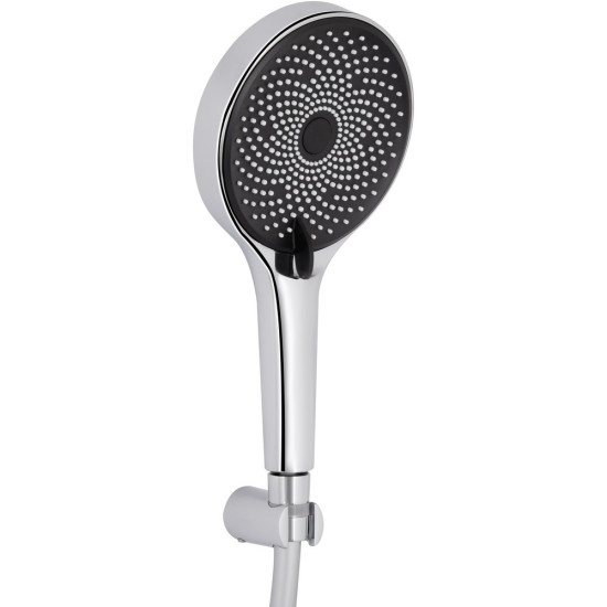 Смеситель для ванны Qtap Slavonice (c душевым гарнитуром) QTSLV259CRM48034 Chrome