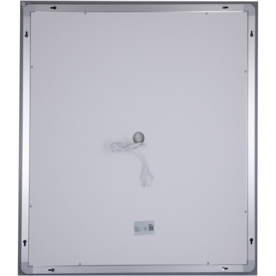 Зеркало Lidz Kubis 700х800 с LED-подсветкой Touch, с антизапотеванием, с диммером, рег. яркости LD78LF9048070