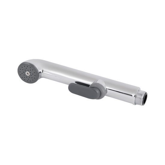 Набор для гигиенического душа Qtap Inspai-Varius округлый QTSETCRMA021 Chrome/Grey (Set)