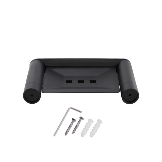 Мыльница Qtap Scorpio настенная QTMDK4102103B Black (Mýdlenka)