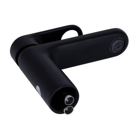 Смеситель для раковины Qtap Jay QTJAY270BLM45545 Black Matt