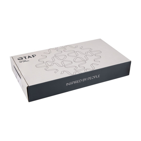 Смеситель для раковины Qtap Vlasta New высокий QTVLA269CRM45652 Chrome