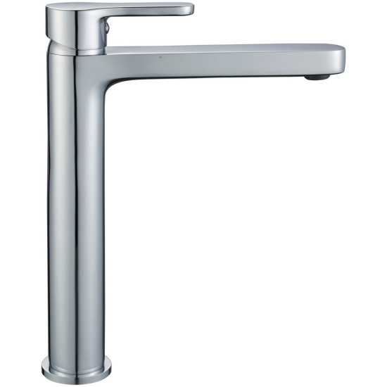 Змішувач латунний для раковини Lidz Astra 001FH високий (k35) LDAST001FHCRM48090 Chrome