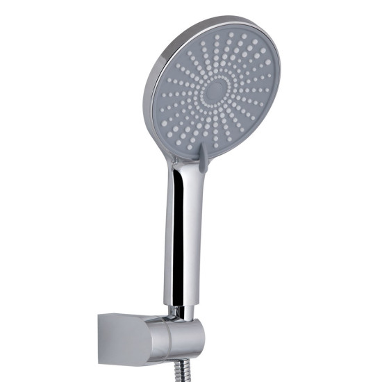 Смеситель для ванны Qtap Leo New (c душевым гарнитуром) QTLEO259CRM45563 Chrome