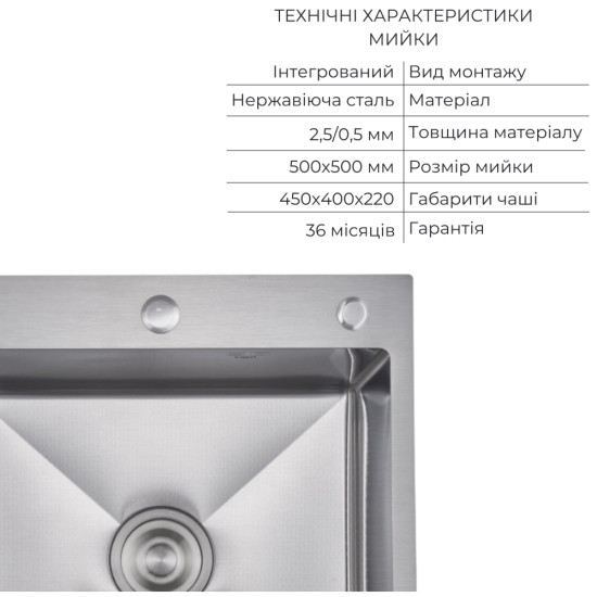 Комплект Lidz Handmade H5050H Мойка для кухни интегрированная Decor Honeycomb в комплекте с дозатором + Lidz K01G Корзина для кухонной мойки