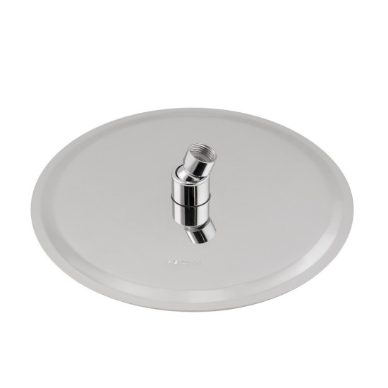 Лейка для верхнего душа Lidz Niagara 125 245 мм округлая LDNIA125NKS37518 Chrome