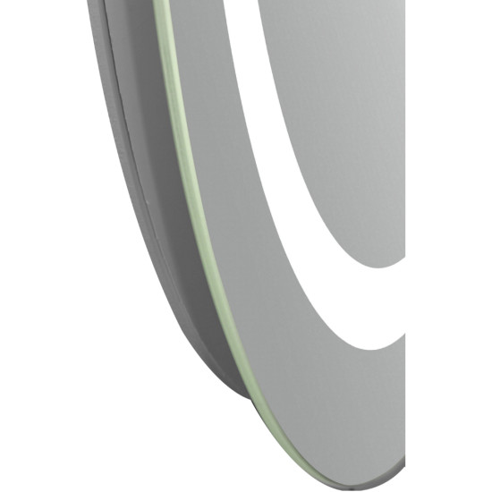 Дзеркало Qtap Gemini 500х700 з LED-підсвічуванням Touch, з антизапотіванням, з димером, рег. темп. кольору (3000-6500K) QT2578R5070