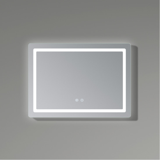 Дзеркало Qtap Mideya (DC-F614) 700х500 з LED-підсвічуванням Touch, з антизапотіванням, димером QT2078NCF07050W