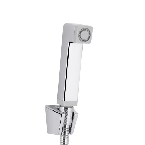 Смеситель для раковины Qtap Gemini (с гигиеническим душем) QTGEM272CRW45691 Chrome/White