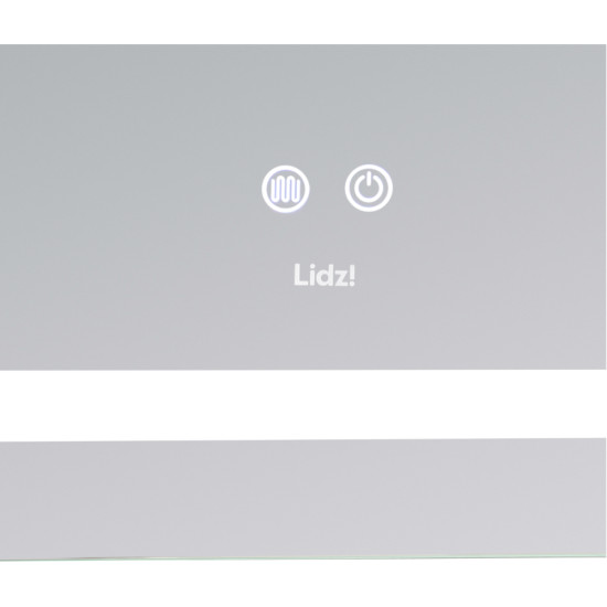 Зеркало Lidz Kubis (KU2) 1000х800 с LED-подсветкой Touch, с антизапотеванием, с диммером, рег. яркости LD78LF6141008048450