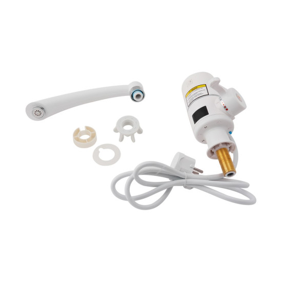 Проточный кран для кухни Lidz Warm 057 LDWAR057WCR24983 White / Chrome
