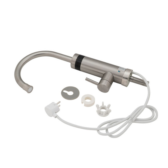 Проточный кран для кухни Lidz Warm 060 LDWAR060NKS35881 Nickel