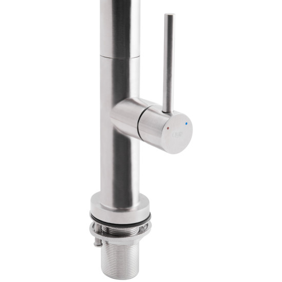 Смеситель для кухни Qtap Zdenek QTZDN9032103FC Brushed Nickel PVD