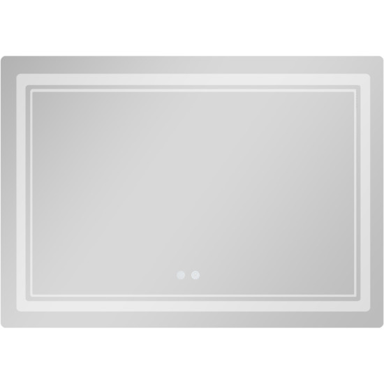 Дзеркало Qtap Cardinal (CA2) 1200х800 з LED-підсвічуванням Touch, з антизапотіванням, з димером, рег. темп. кольору (3000-6500K) QT0478C1208048454