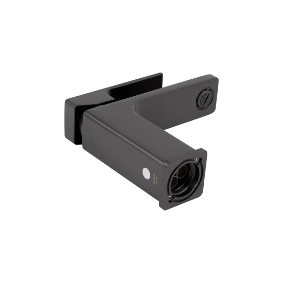 Смеситель для раковины Qtap Gemini (с гигиеническим душем) QTGEM272GMB45692 Gunmetal Black PVD