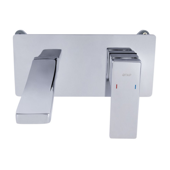 Смеситель для раковины Qtap Gemini скрытого монтажа QTGEM273CRM45693 Chrome