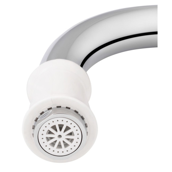 Проточный кран для кухни Lidz Warm 058 LDWAR058WCR24985 White / Chrome