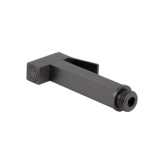 Смеситель для раковины Qtap Gemini (с гигиеническим душем) QTGEM272GMB45692 Gunmetal Black PVD