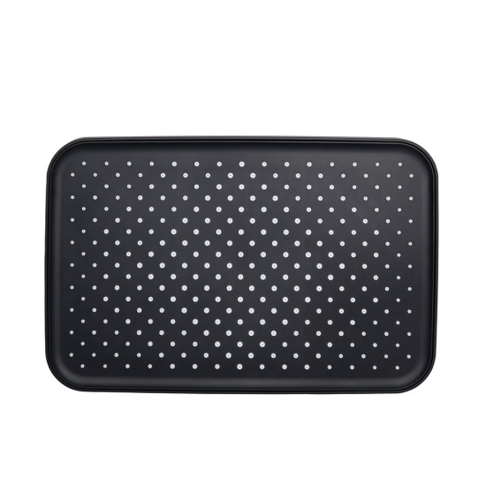 Лейка для верхнего душа Qtap Hlavova 330х220 мм прямоугольная QTHLA107BLM45945 Black Matt