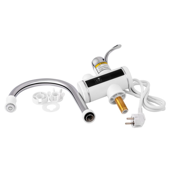 Проточный кран для кухни Lidz Warm 058 LDWAR058WCR24985 White / Chrome