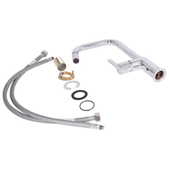 Смеситель для кухни Qtap Cardinal QTCAR344CRM45658 Chrome