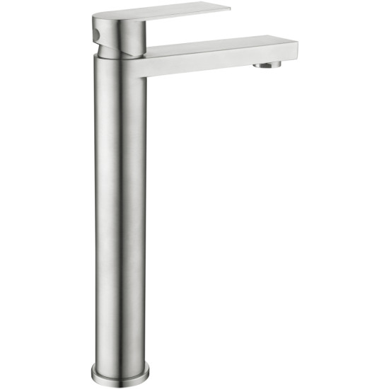 Змішувач для раковини високий Lidz Nexus 001FH (k35) LDNEX001FHNKS49185 Nickel