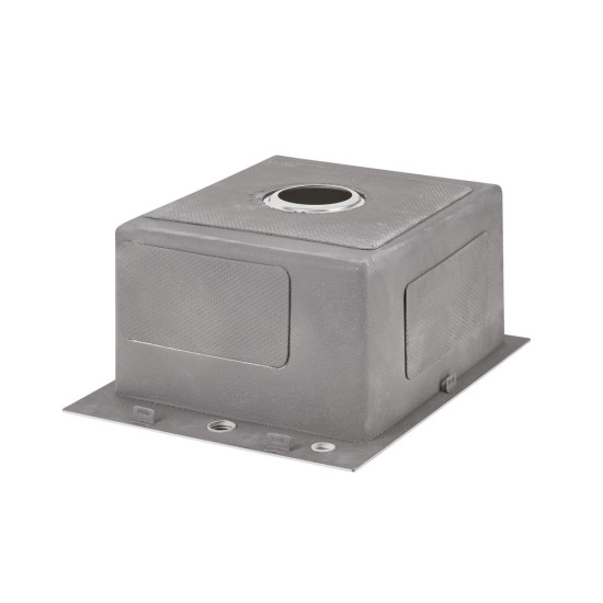 Мойка для кухни интегрированная Lidz Handmade H4050 (LDH4050BRU39258) Brushed Steel 3,0/1,0 мм