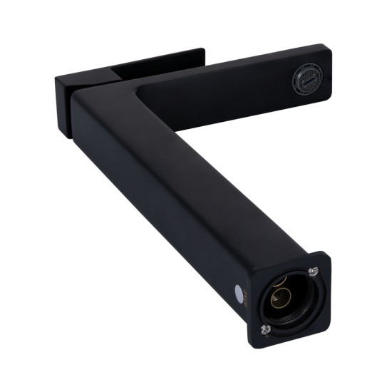 Смеситель для раковины Qtap Gemini высокий QTGEM269BLM45678 Black Matt