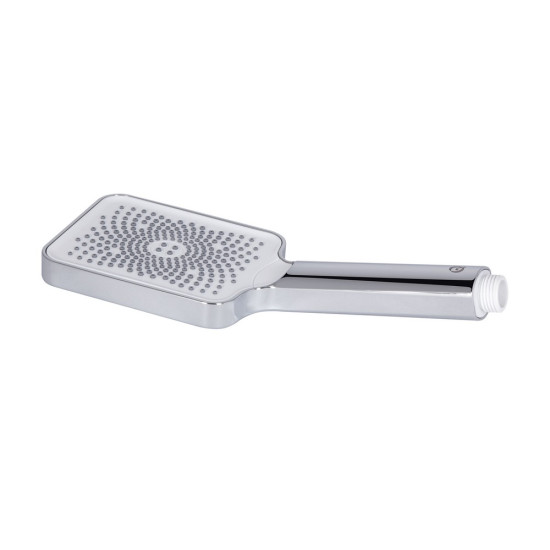Лейка для ручного душа Qtap Rucni 145x95 мм прямоугольная QTRUC125CRM45777 Chrome/White