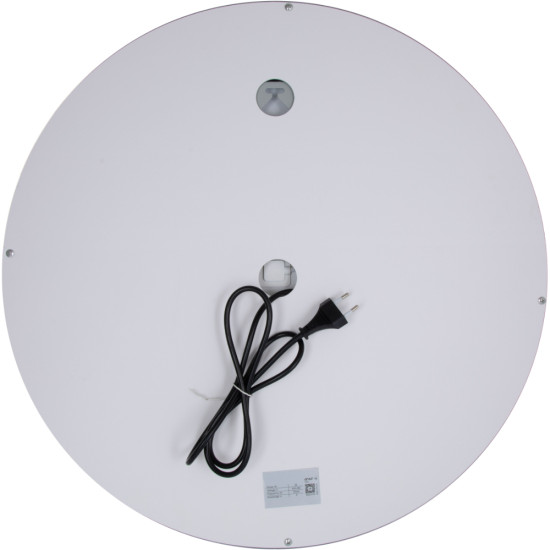 Дзеркало Qtap Mideya R600 з LED-підсвічуванням Touch, з антизапотіванням, димером QT2078F803W