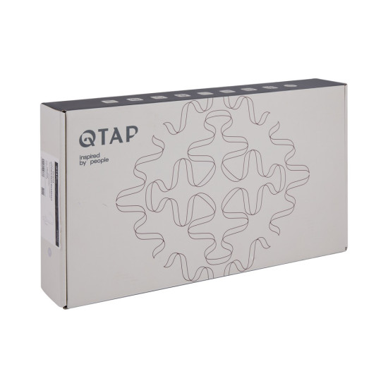 Смеситель для кухни Qtap Grand с подключением для питьевой воды QTGRA362CRM45667 Chrome