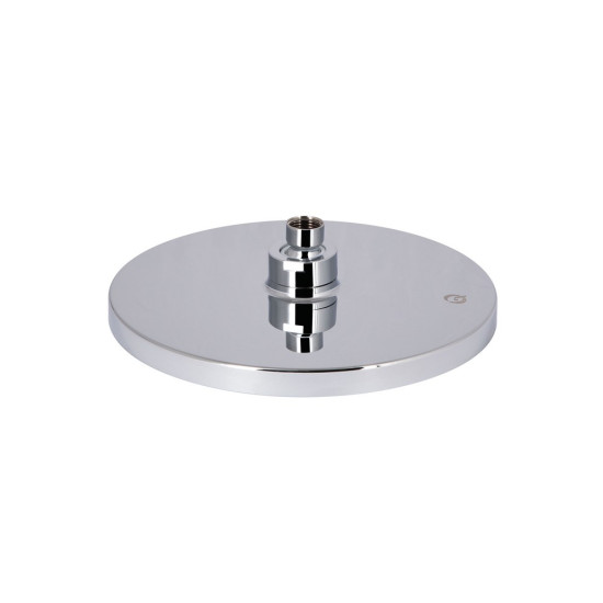 Лейка для верхнего душа Qtap Hlavova D 230 мм округлая QTHLA107CRM45787 Chrome/White