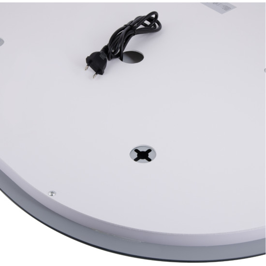 Дзеркало Qtap Gemini 600х800 з LED-підсвічуванням Touch, з антизапотіванням, з димером, рег. темп. кольору (3000-6500K) QT2578R6080