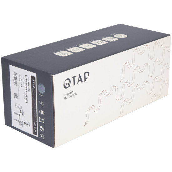 Набор для гигиенического душа Qtap Nando  QTNAN262CRM48654 Chrome