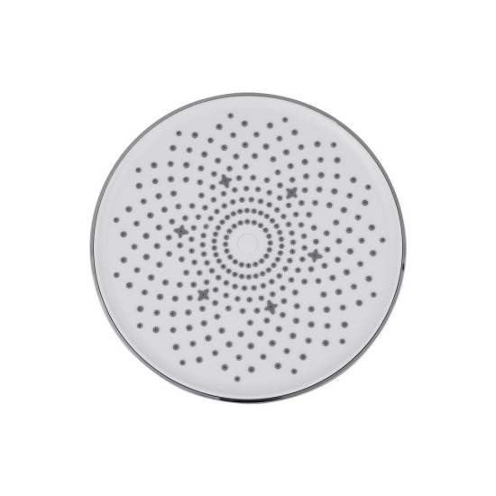Лейка для верхнего душа Qtap Hlavova D 230 мм округлая QTHLA107CRM45787 Chrome/White