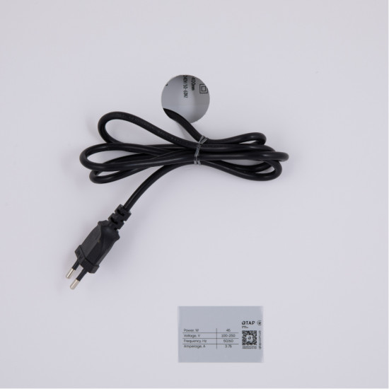 Дзеркало Qtap Cardinal (CA2) 800х600 з LED-підсвічуванням Touch, з антизапотіванням, з димером, рег. темп. кольору (3000-6500K) QT0478C806048457