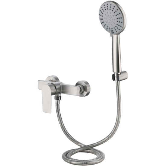 Змішувач для душу Lidz Nexus 010 (k35) LDNEX010NKS49188 Nickel