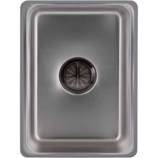 Мийка для кухні інтегрована Lidz Handmade H6845 Brushed Steel 3,0/1,0 мм LDH6845BRU49455