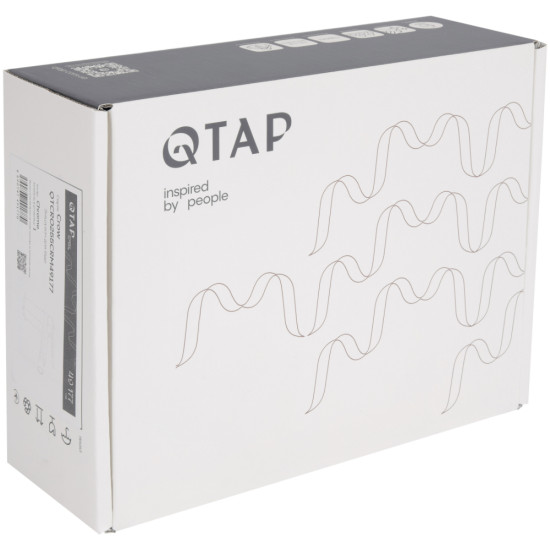 Смеситель для биде Qtap Crow  QTCRO255CRM49177 Chrome